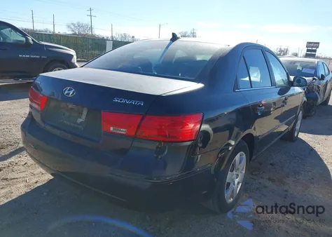 2009 Hyundai Sonata Gls из США, поврежденный, VIN 5NPET46C09H411520